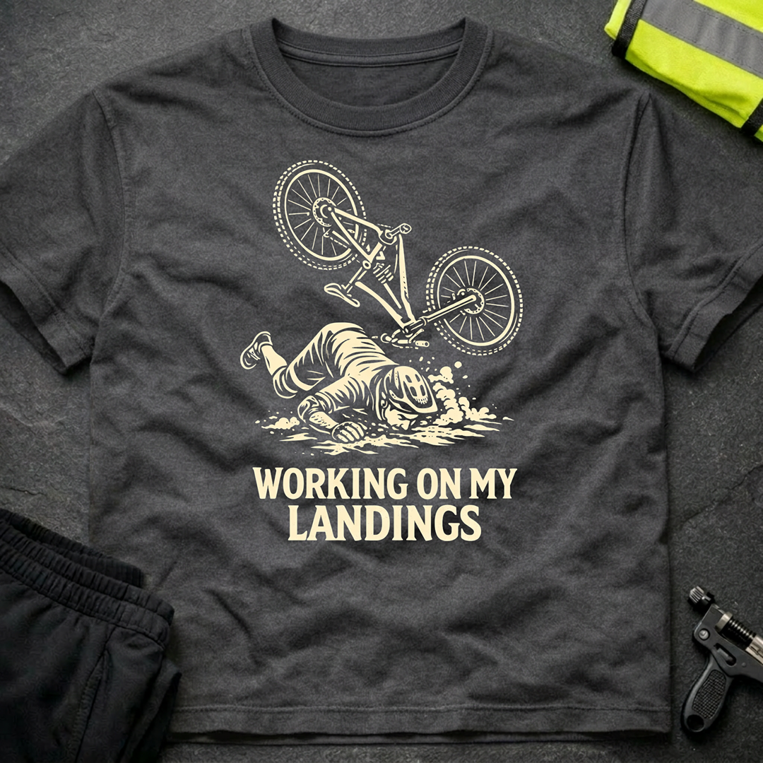 Working on my landings T-Shirt