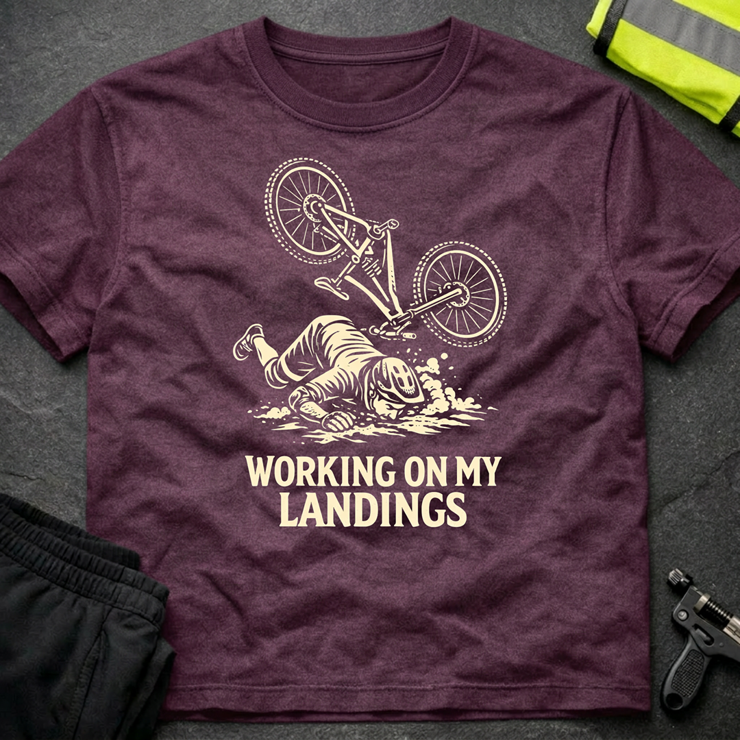 Working on my landings T-Shirt