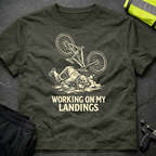 Working on my landings T-Shirt