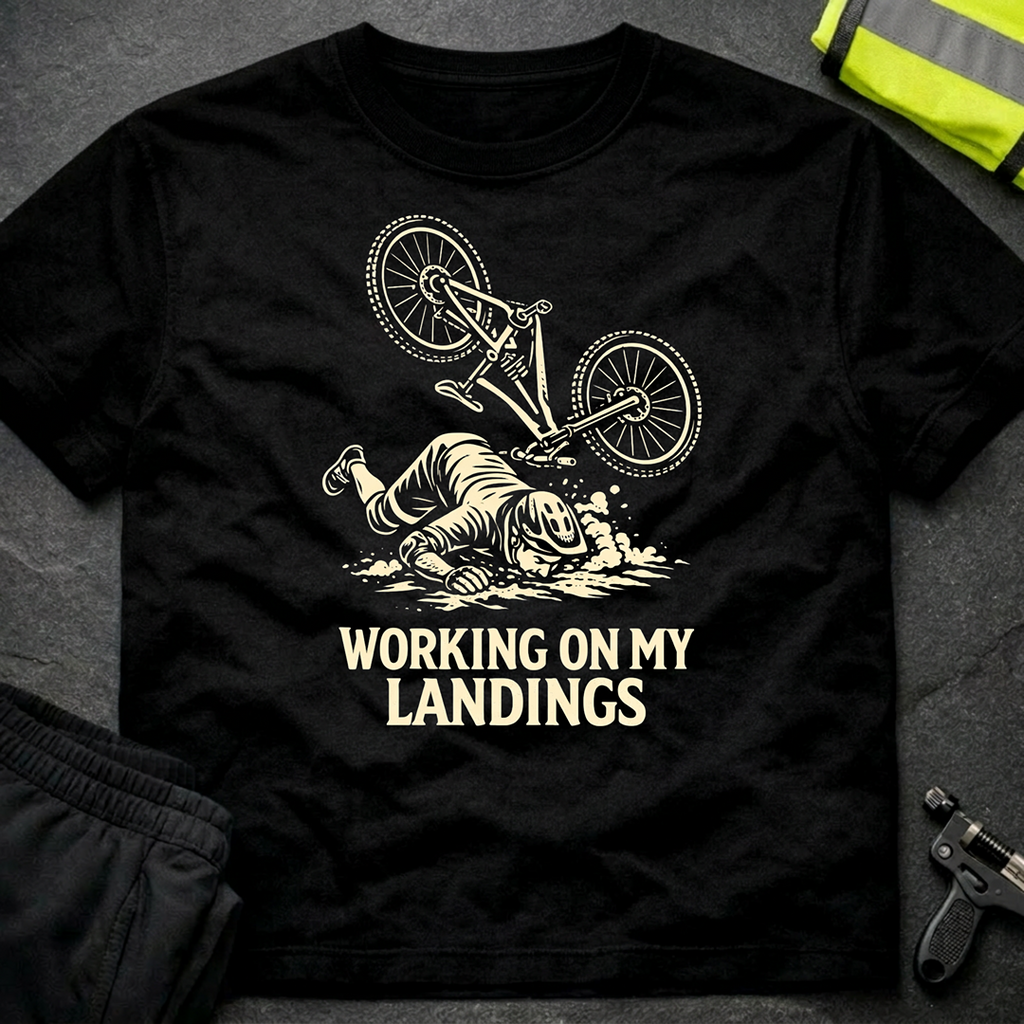 Working on my landings T-Shirt