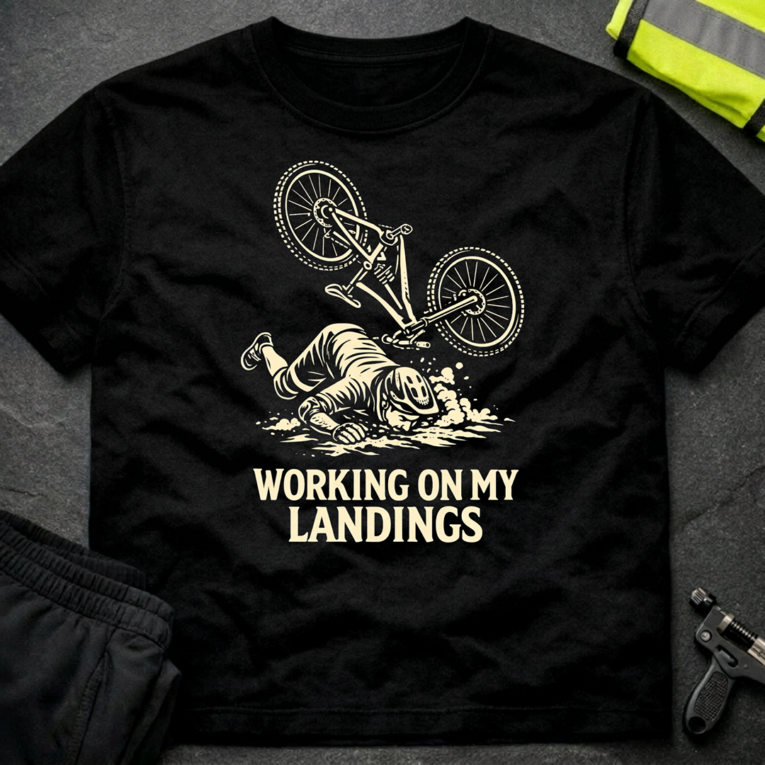 Working on my landings T-Shirt